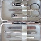 Nail Clipper Set 7 Pieces Nail Clipper Set Portable Travel Stainless Steel Pedicure Scissors Tweezers Manicure Set Set Nail Art Tools Nail Tools