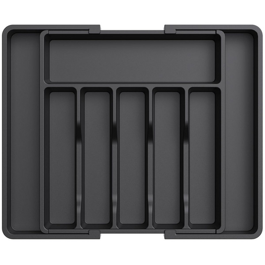 Expandable Drawer Organizer Cutlery Tray for Kitchen Organization and Storage