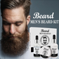 Men's Beard Care Kit with Shaping Brush and Derma Roller