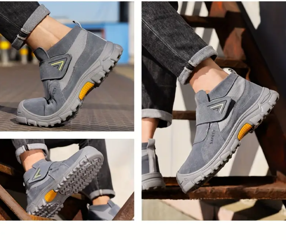 GUYISA Safety Work Boots Four Seasons Casual Street Style