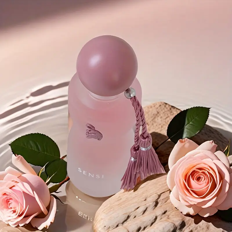 Dubai Arabian Luxury Eau de Parfum for Women & Men - Floral Scent with Rose, Lavender, Cedar, Sandalwood, Amber & Musk - Long-Lasting 2.5fl.oz (75ml), Designer Perfume, Romantic Gift | Decorative Cap | Intricate Design