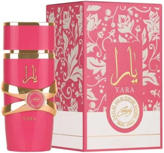 Lattafa Yara 3,4 oz / 100 ml Eau de Parfum Réveillez l'esprit d'exploration et ressentez l'exotisme