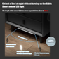 Smart Nightstand with Automatic Sensor LED Light and Wireless Charging Function with USB and TypeC Ports - 2 Drawers, Dimmable Nightstand, 3 Colors Available (Dark Gray)