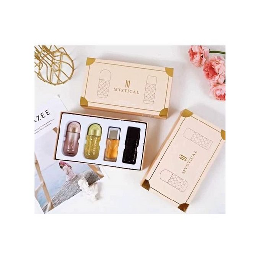 Mystical 4 in 1 women's perfume gift set, exquisite perfume