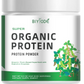 BIYODE Organic Pea Protein Powder, Super Organic Protein, Five Unique Plant Proteins + BCAAs and Glutamine, with Digestive Enzymes, 240g