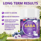 BIYODE Adult Sleep Supplement: Contains GABA, L-theanine, helps calm the brain, stabilize emotions, promote sleep, does not contain melatonin, blueberry flavor, 60 capsules
