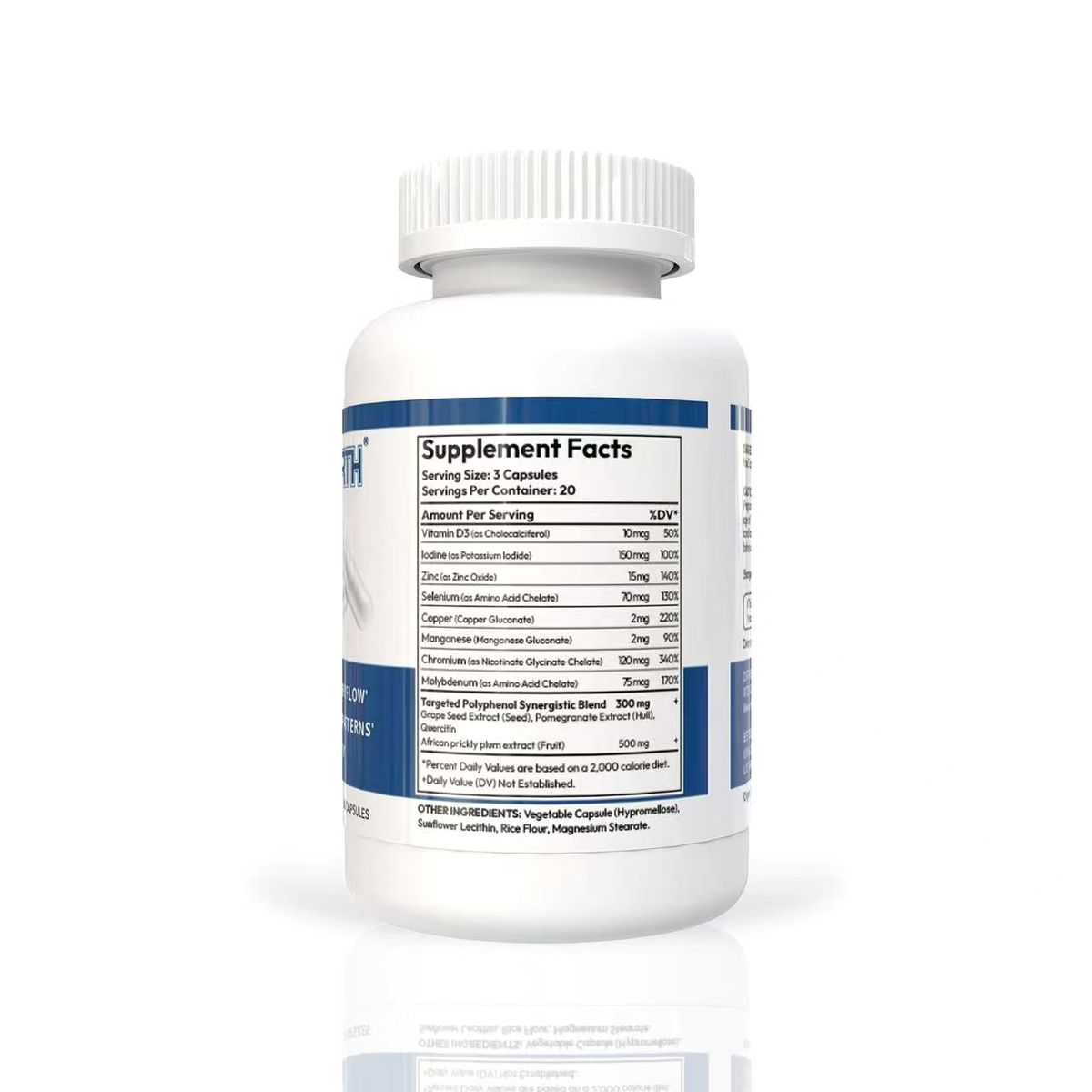 LIFEWORTH Multi-Phase Prostate Support Complex, Improves Urinary Flow, Improves Sleep Patterns, Reduces Urinary Urgency Dietary Supplement