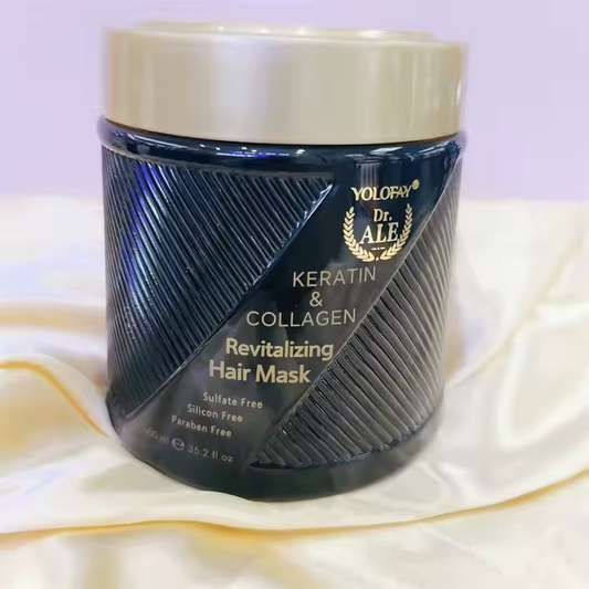 Regenerating Hair Mask with Keratin and Collagen, 1000 ml