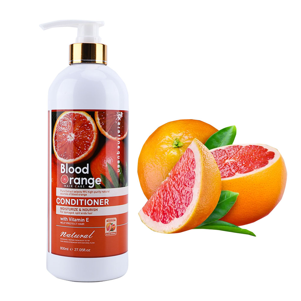 Orange Repairing Nourishing Hair Shampoo Set 4 Bottles