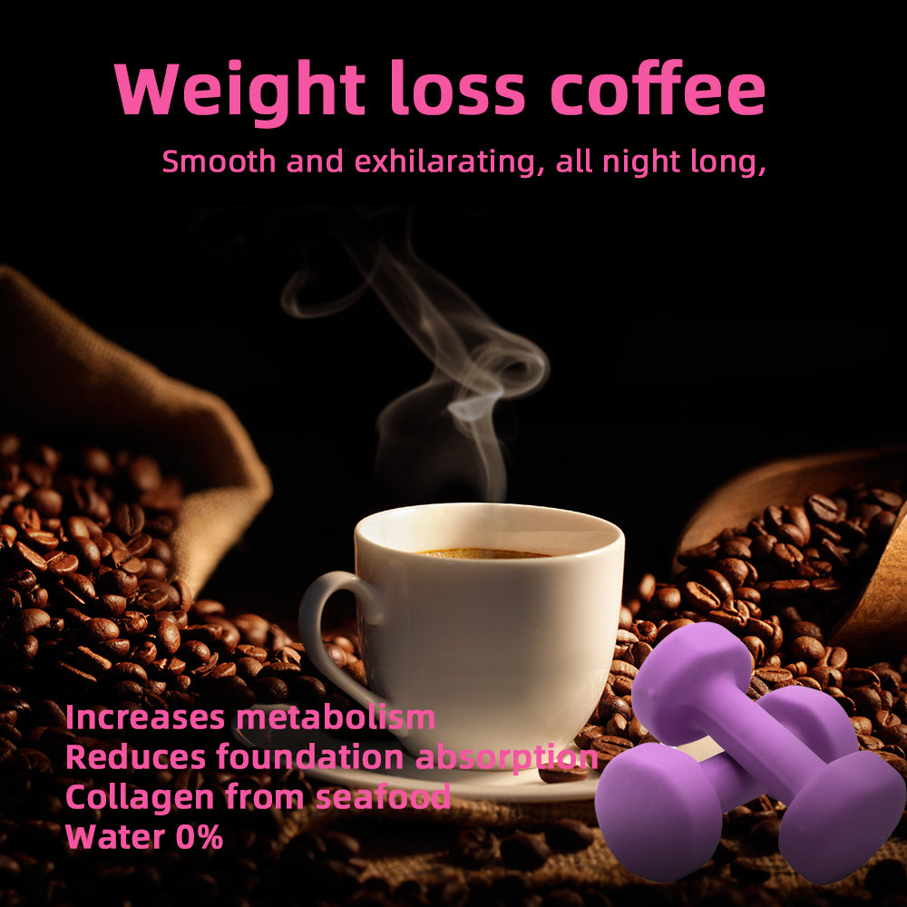 BIYODE Glutathione Coffee, Instant Coffee Mix, Multi-Organic Ingredients, L-Carnitine, Glutathione, White Kidney Bean, Cactus Extract, Low Fat, High Fiber, Cholesterol Free, Net Wt 150g 10x15 Sachets