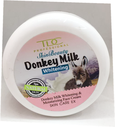 Donkey Milk Whitening Cream, Brightening, Smooth and Moisturizing, 200g