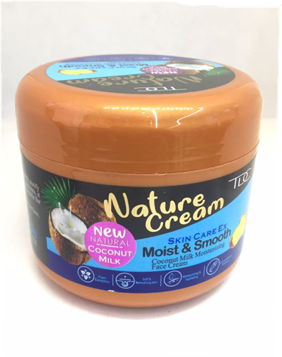 Natural Coconut Milk Moisturizing Face Cream, 200g