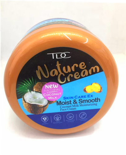 Natural Coconut Milk Moisturizing Face Cream, 200g