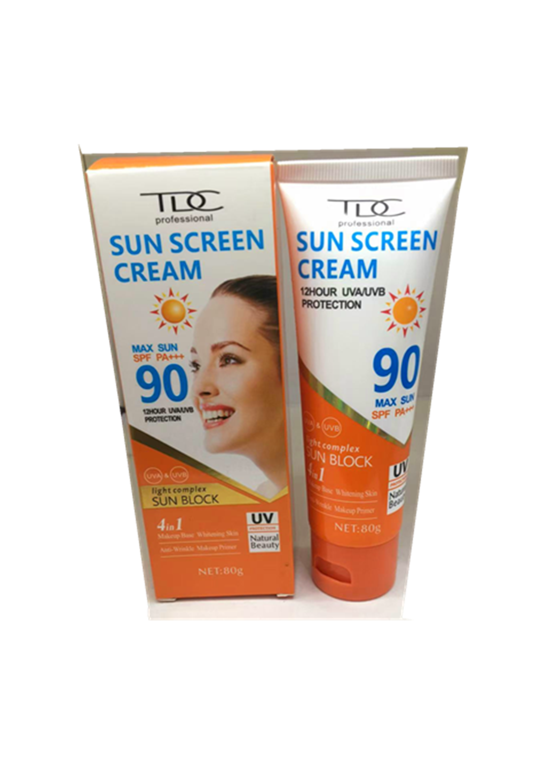 4 in 1 Sunscreen Moisturizing Cream, 80g