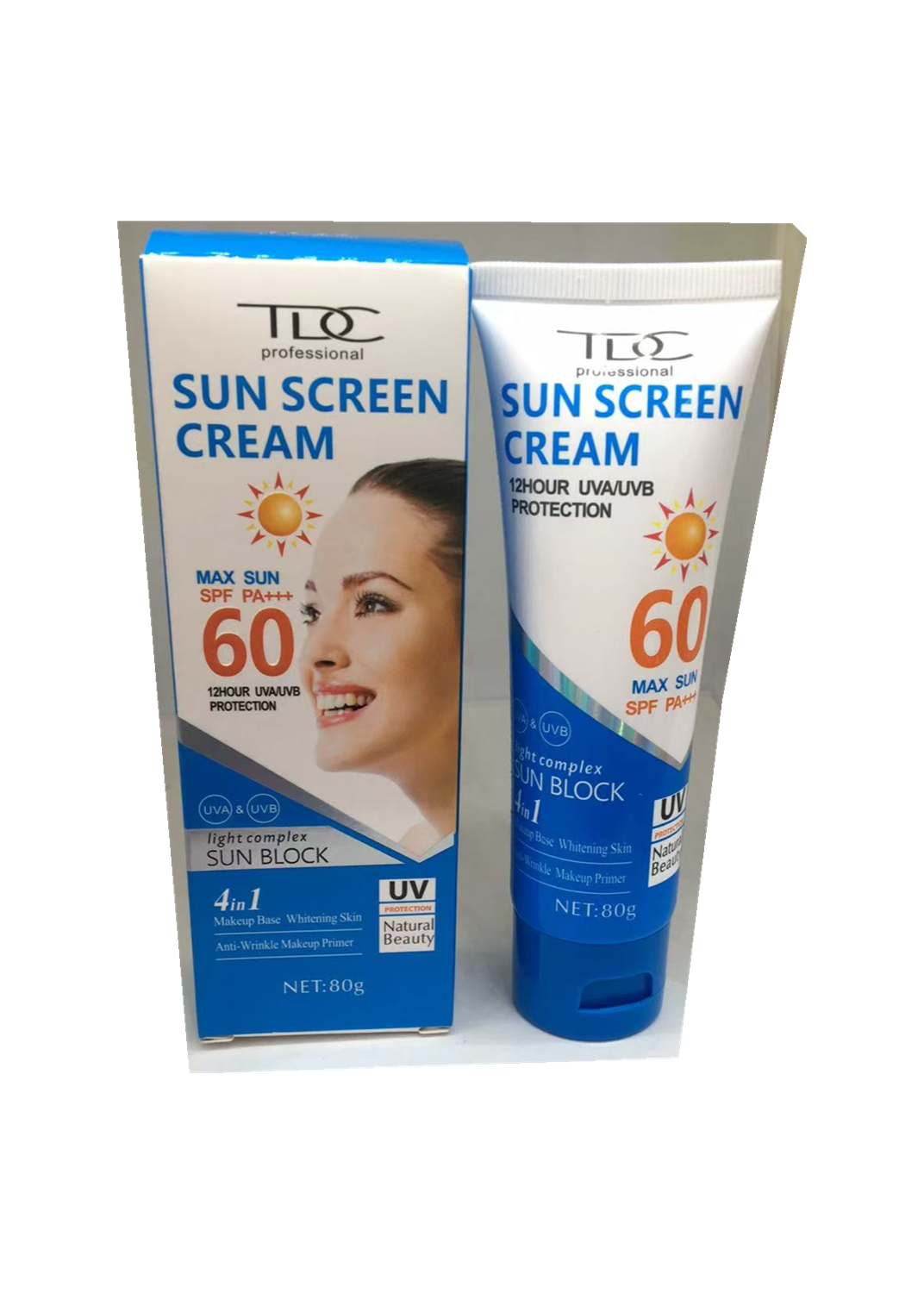 4 in 1 Sunscreen Moisturizing Cream, 80g