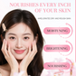 Sakura Deep Moisturizing Skincare Set, Brightening Skin, 5-Piece Set