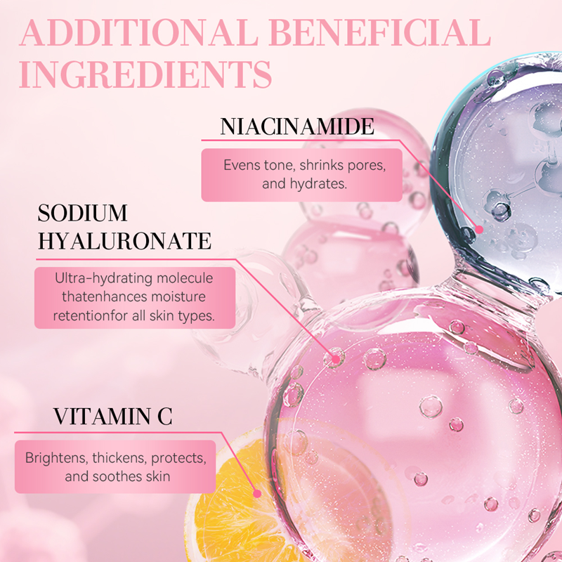 Sakura Deep Moisturizing Skincare Set, Brightening Skin, 5-Piece Set