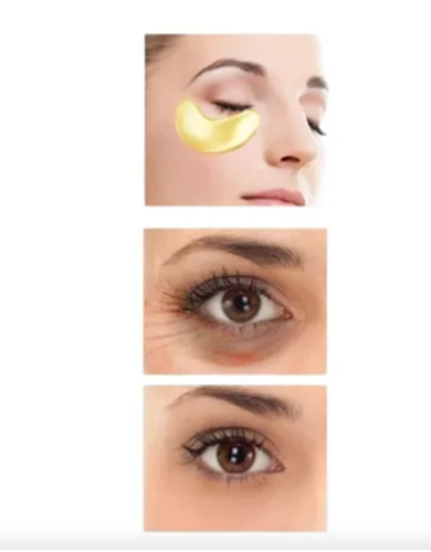 Gold Collagen Moisturizing Eye Patches, 3pairs