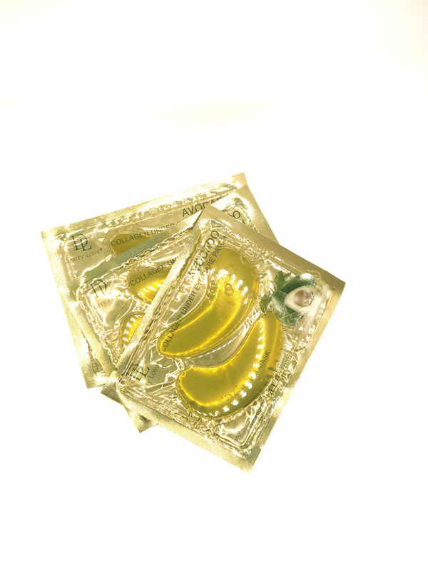 Avocado Collagen Eye Patches, 3 Pairs