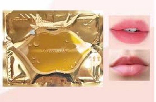 Gold Collagen Moisturizing Lip Mask, 3 pieces