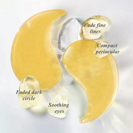 Gold Collagen Moisturizing Eye Patches, 3pairs