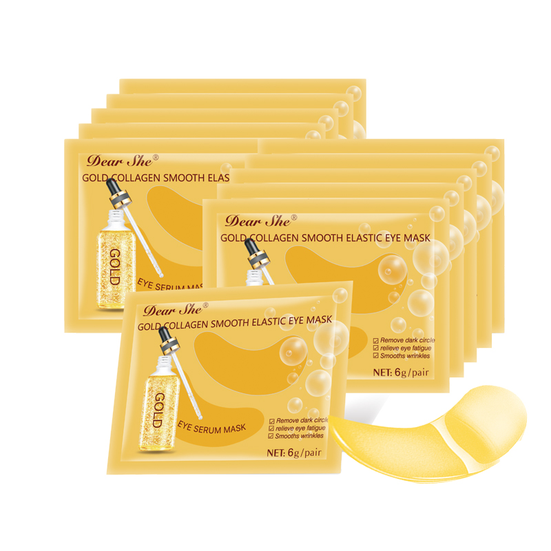 Gold Collagen Moisturizing Eye Patches, 3pairs