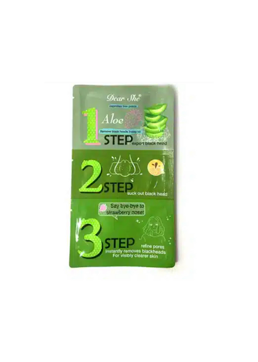 Dear She Aloe Vera 3-in-1 Nasal Patch, 2-Piece Pack