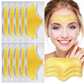 24K Gold Water Collagen Forehead and Face Anti-Wrinkle Patches, 3 Pieces