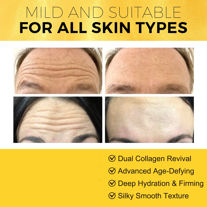 24k Collagen Hydrogel Forehead Patches, 3 Pieces