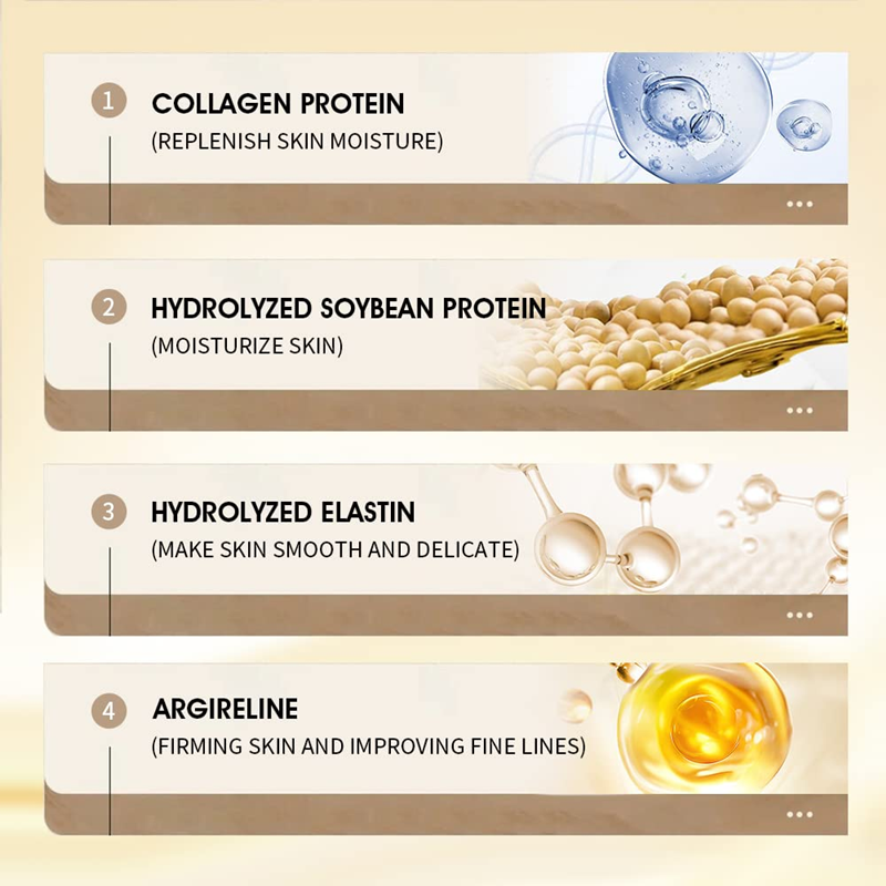 24k Collagen Hydrogel Forehead Patches, 3 Pieces