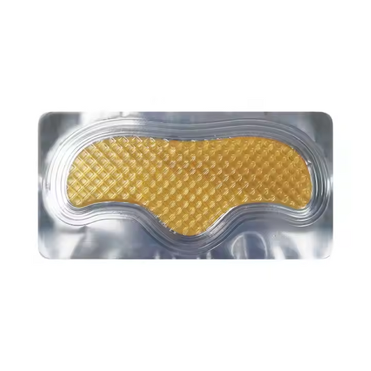 24K Gold Water Collagen Forehead and Face Anti-Wrinkle Patches, 3 Pieces