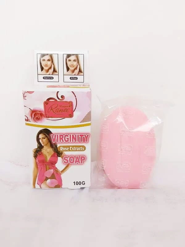 Rose Extract Whitening Soap, 24 Hour Fragrance, 100g