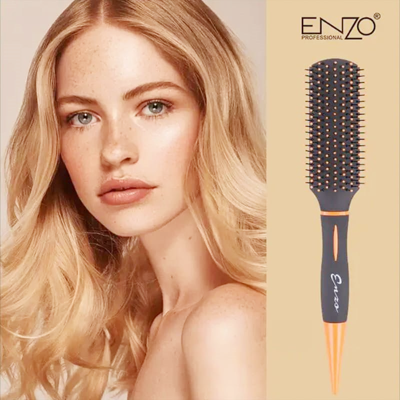 Enzo Professional Nylon Paddle Hairbrush