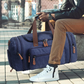 Canvas Luggage Travel Duffel Bag With Large Capacity