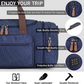 Canvas Luggage Travel Duffel Bag With Large Capacity
