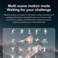 TOXIYA Outdoor Military Rugged Smartwatch Men GPS Sports Fitness Waterproof Watch Bluetooth Call with LED Lights