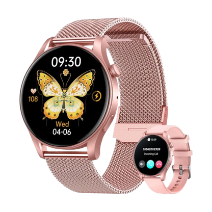 TOXIYA Smart Watch Android/iPhone Fitness AI Assistant Sport Tracker 100+ Sport Modes Fitness Tracker