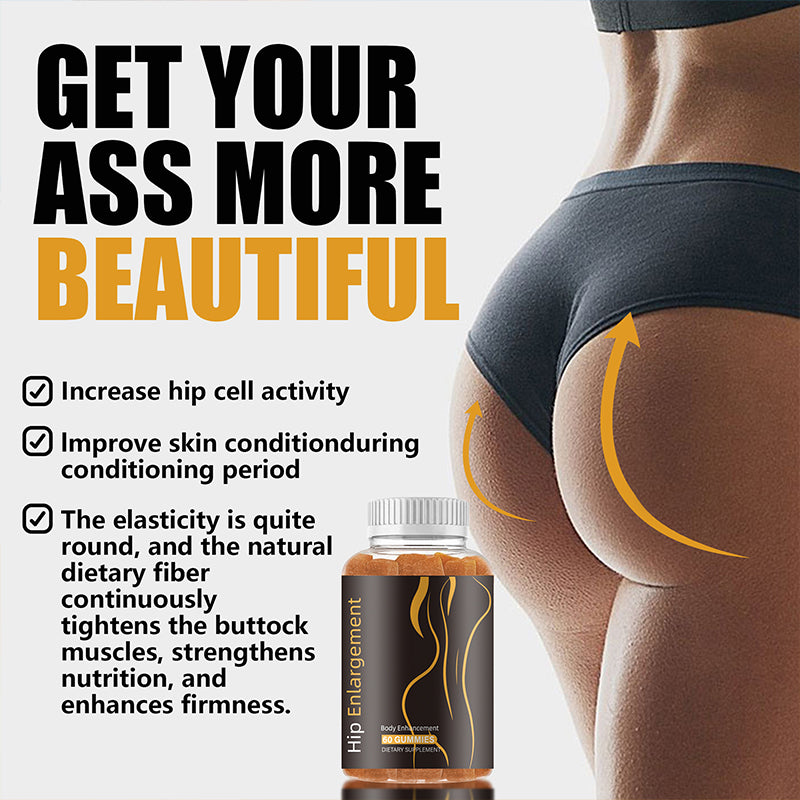 BIYODE Booty Enhancing Gummy Supplement, Big Butt Enhancer