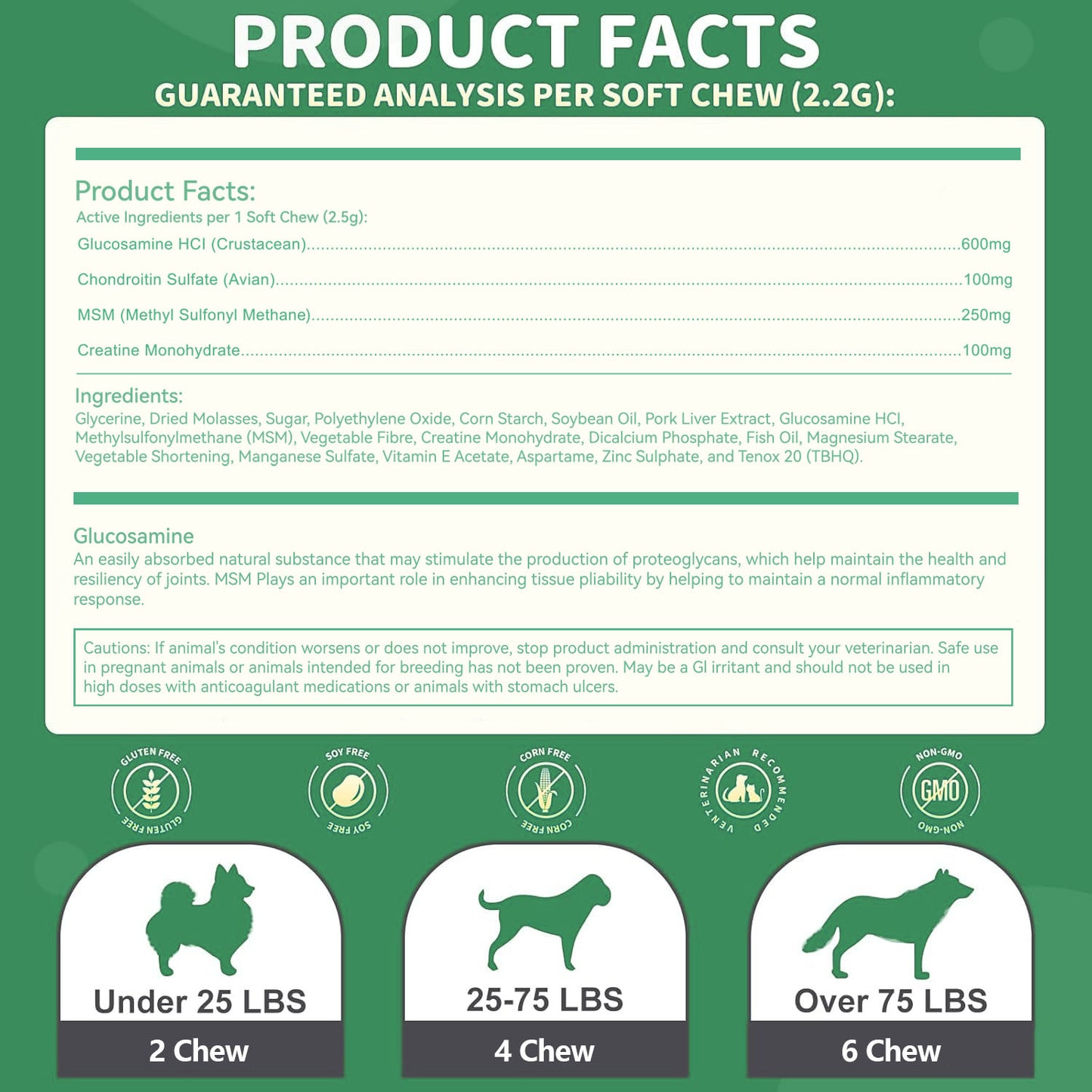 Bettar Pet Sports Health Care – Creatine Chews