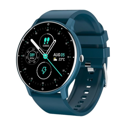 TOXIYA Smart Watch,Fitness Tracker Watche, IP67 Waterproof HD Touch Screen Smartwatch for Android/iOS Phones, 24 Sports, Activity Tracker with Sleep/Heart Rate Monitor, Pedometer, Stopwatch