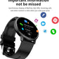 TOXIYA Smart Watch,Fitness Tracker Watche, IP67 Waterproof HD Touch Screen Smartwatch for Android/iOS Phones, 24 Sports, Activity Tracker with Sleep/Heart Rate Monitor, Pedometer, Stopwatch (Pink)