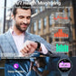 TOXIYA Smart Watch,Fitness Tracker Watche, IP67 Waterproof HD Touch Screen Smartwatch for Android/iOS Phones, 24 Sports, Activity Tracker with Sleep/Heart Rate Monitor, Pedometer, Stopwatch (Pink)