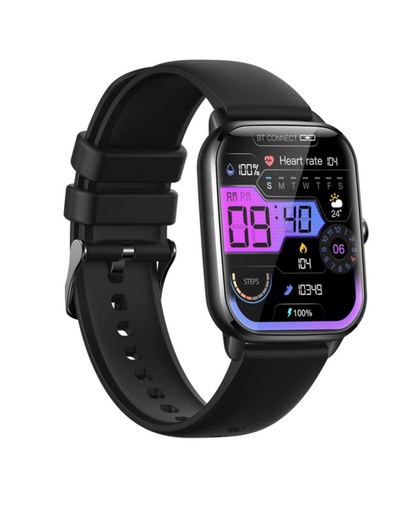 TOXIYA Smart Watch (Answer/Make Calls)1.85 Inch for Men Women 110+ Sport Modes Fitness Watch with Sleep Heart Rate Monitor, Pedometer IP67 Waterproof Activity Trackers for iOS Android