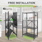 4 Layers Metal Folding Shelves