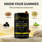 BIYODE - Be Bodywise Pure Himalayan Gummies Gold I Lab Tested I No Added Sugar I Ashwagandha, Gokshura| Fulvic Acid & 85+ Trace Minerals I for Men, Women I Non-GMO I 100%