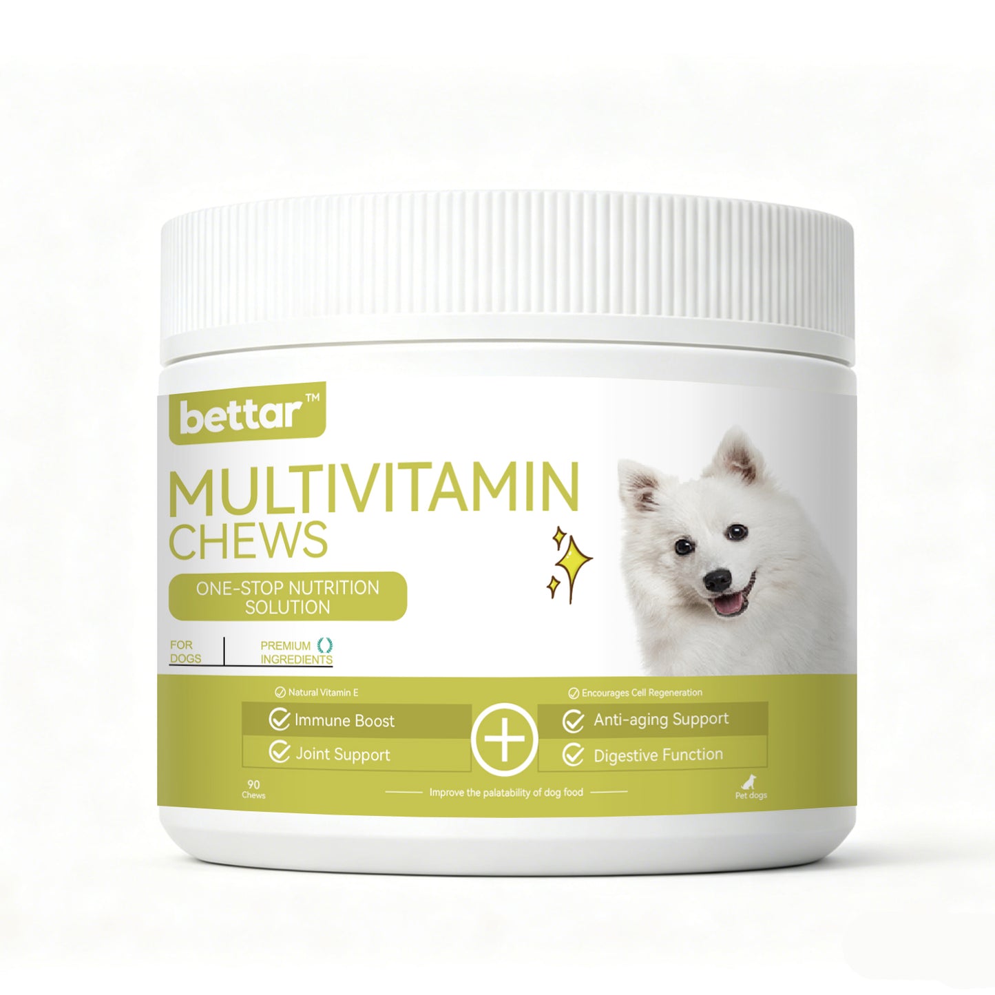 Bettar Multivitamin Chews – One‑Stop Daily Nutrition for Premium Dogs