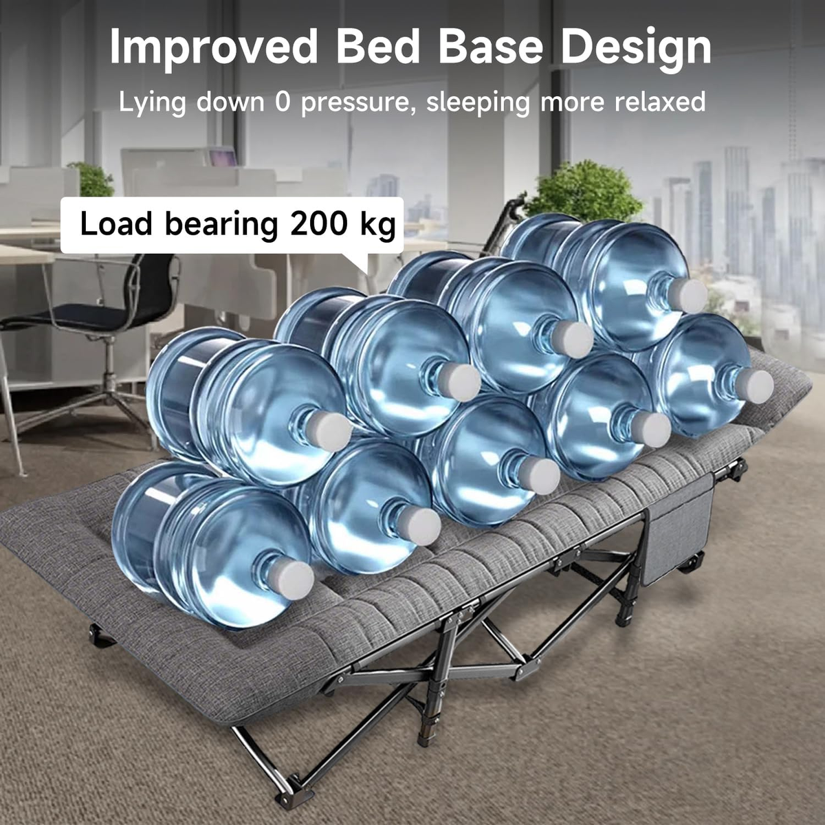 TOXIYA Foldable Camping Bed: Portable Multi-Functional for All Environments