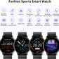 TOXIYA Smart Watch,Fitness Tracker Watche, IP67 Waterproof HD Touch Screen Smartwatch for Android/iOS Phones, 24 Sports, Activity Tracker with Sleep/Heart Rate Monitor, Pedometer, Stopwatch (Pink)