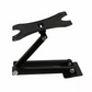 TOXIYA Tilt LCD LED TV Wall Mount Bracket, can tilt up and down 15 degrees, swivel 90 degrees, easy to install allows you to perfectly position the screen according to your application needs