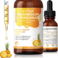 BIYODE Magnesium Glycinate 60ml – 1500mg for Wellness, Calmness and Bone/Cognitive Support – Vegan, Non-GMO, Mixed Fruit Jam Flavor